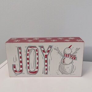 Christmas JOY sign